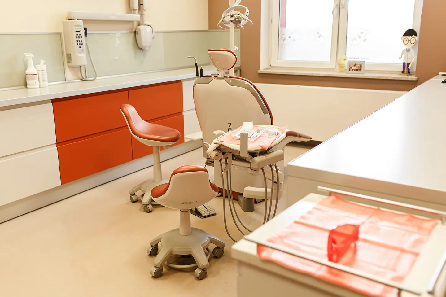 Wnętrze kliniki stomatologicznej